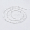 Eco-Friendly Dyed Glass Pearl Round Beads Strands HY-A002-3mm-RB001-2