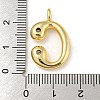 Rack Plating Brass Micro Pave Cubic Zirconia Pendants KK-A200-24G-C-3