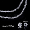  2 Strands Natural Quartz Crystal Beads Strands G-NB0004-14-2