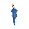 Spray Painted 304 Stainless Steel Pendants SA-CBA4A21-01G-B-1