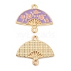 Alloy Enamel Connector Charms FIND-C037-05B-G-1