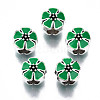 Alloy Enamel European Beads MPDL-T005-006-RS-2