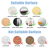 PVC Plastic Sticker for Wall Decoration Accessories AJEW-WH0007-05C-5