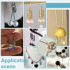 140Pcs 2 Colors 304 Stainless Steel Ball Head Pins STAS-PH0006-77-5