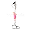Silicone Bead Lanyard NJEW-SW00040-01-1