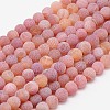 Natural Weathered Agate Beads Strands X-G-G589-8mm-05-1