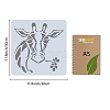 PET Plastic Drawing Painting Stencils Templates DIY-WH0244-063-2