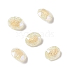 Crackle Moonlight Style K9 Glass Rhinestone Cabochons RGLA-J020-B-IO-3