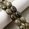 Tibetan Style dZi Beads Strands G-S389-A13-1