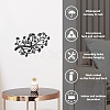 Iron Wall Art Decorations HJEW-WH0067-375-5