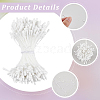 5 Bundles 5 Colors Gypsum with Cotton Cord Artificial Flower Core DIY-GF0014-07A-6