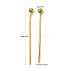 Brass Ball Head Pins LS-X-KK-R020-04G-5