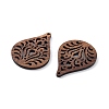 Walnut Wood Laser Cut Pendants X-WOOD-Q051-03A-2