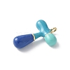 Brass Enamel Pendants KK-E093-03G-T-01-2