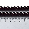 Imitation Jade Glass Beads Strands X-DGLA-S076-8mm-39-3