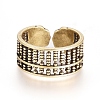 Adjustable Brass Rings RJEW-G104-07-3