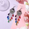 304 Stainless Steel Dangle Earring EJEW-JE05943-2