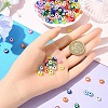 200Pcs Transparent Acrylic Beads TACR-YW0002-08M-4