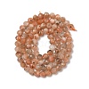 Natural Gold Sunstone Beads Strands G-G189-D11-03-3