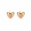 Heart Stud Earrings for Women EJEW-S213-02A-01G-RS-1