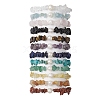 12Pcs Natural & Synthetic Gemstone Chips Stretch Bracelets for Women BJEW-JB11343-2