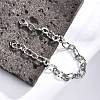 Tarnish Resistant 304 Stainless Steel Figaro Chain Bracelets BJEW-P237-24P-3