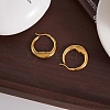 Moon 304 Stainless Steel Hoop Earrings for Women EJEW-L312-01G-1