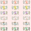 300Pcs 6 Colors Transparent Acrylic Beads TACR-PA0001-01-6