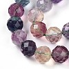 Natural Rainbow Fluorite Beads Strands G-S345-10mm-29-4