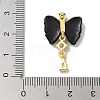 Real 18K Gold Plated Rack Plating Brass Pendants KK-Q009-06G-04-3