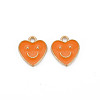 Alloy Enamel Charms ENAM-T016-12I-RS-2