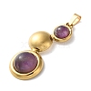 Natural Amethyst Pendants STAS-C120-12G-05-2