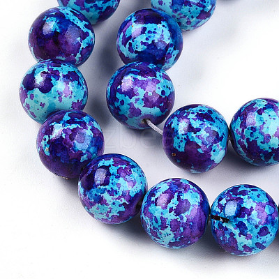 Synthetic Turquoise Beads Strands TURQ-T004-08A-07-1