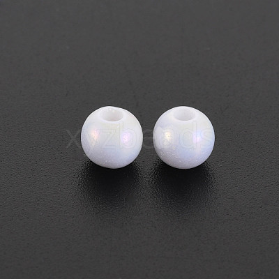 Opaque Acrylic Beads MACR-S370-D6mm-01-1