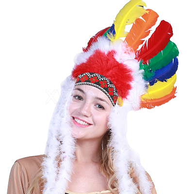14M 4 Colors Ethnic Style Polyester Ribbon OCOR-FG0001-49B-1