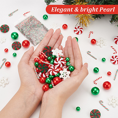 DIY Christmas Theme Vase Fillers DIY-BC0009-61-1