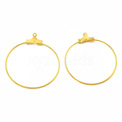Iron Ring Hoop Earring Pendant IFIN-E025-02G-1