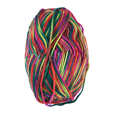 Light Gradient Segment Dyed Polyester Yarn DIY-TADJ0002-005L-1