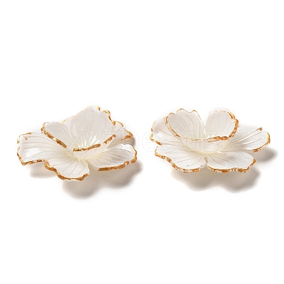 Golden Edge Flower Bead Cap X-SACR-C002-29-1