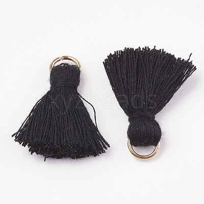 Polycotton(Polyester Cotton) Tassel Pendant Decorations X-FIND-S280-M-1