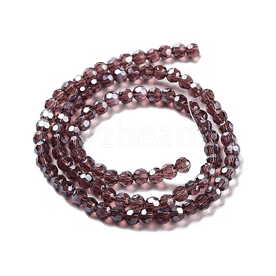 Electroplate Transparent Glass Beads Strands LS-EGLA-A035-T4mm-A13-1