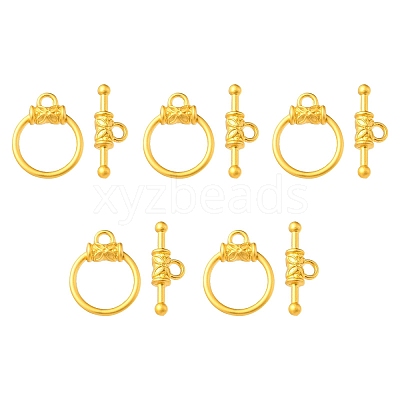 Alloy Toggle Clasps FIND-YW0002-21-1