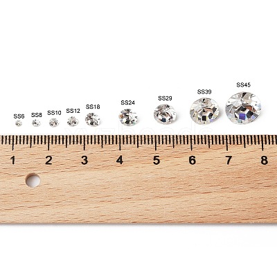 Preciosa® MAXIMA Crystal Round Stones X-PRC-RBSS45-00030-279-1