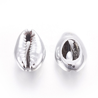 Electroplate Cowrie Shell Beads BSHE-X0006-02-1