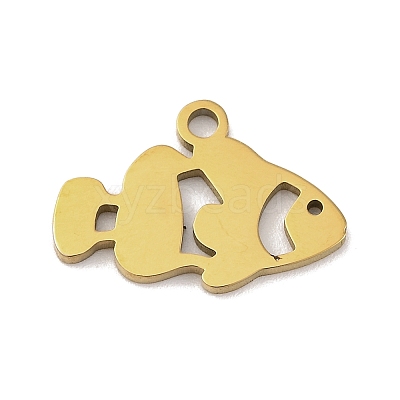 201 Stainless Steel Pendants STAS-U016-08G-06-1