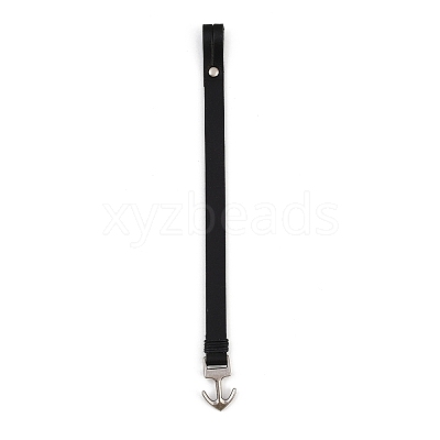 Plain Leather Cord Bracelets BJEW-F468-19-1
