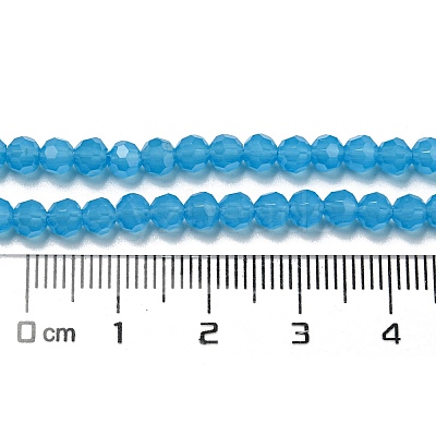 Imitation Jade Glass Beads Stands EGLA-A035-J4mm-D07-1