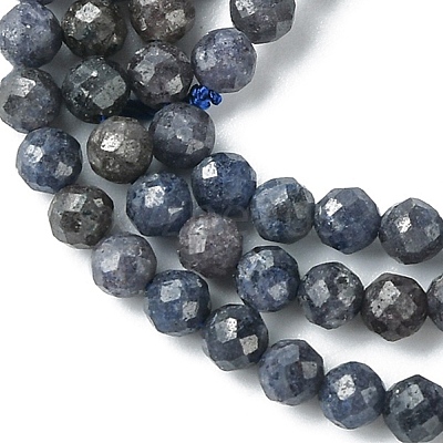 Natural Sapphire Beads Strands G-F748-M01-02-1