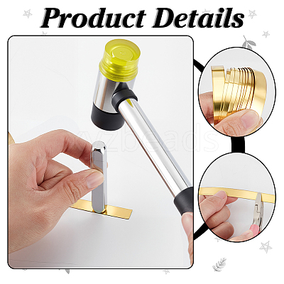 2M Flat Brass Rolls DIY-WH0308-769-1