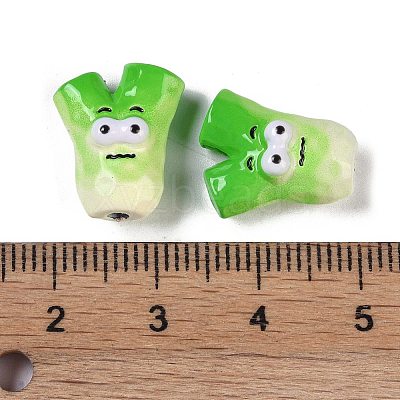 Spray Painted Alloy Beads FIND-G076-03-1